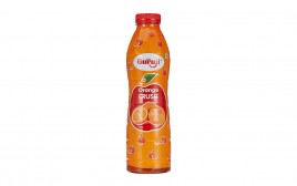 Guruji Orange Crush   Plastic Bottle  750 millilitre
